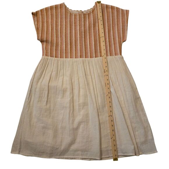 THML Anthropologie M Baby Doll Dress Fairy Isle Flowy Sparkly Boho India - Picture 12 of 12